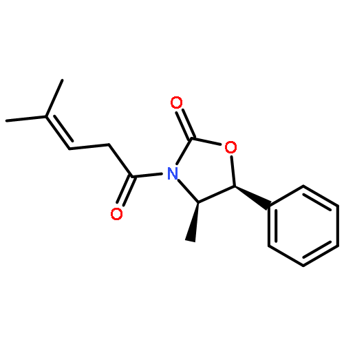 (4R,5S)-4-methyl-3-(4-methylpent-3-enoyl)-5-phenyloxazolidin-2-one