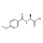 2-(4-Methoxybenzamido)propanoic acid