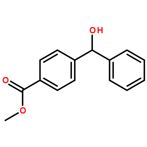 Benzoic acid, 4-(hydroxyphenylmethyl)-, methyl ester