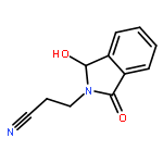 1,3-dihydro-1-hydroxy-3-oxo-2H-Isoindole-2-propanenitrile