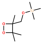 1,2-dioxetane, 3,4,4-trimethyl-3-[[(trimethylsilyl)oxy]methyl]-