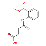 4-[2-(methoxycarbonyl)anilino]-4-oxobutanoic acid