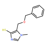 1H-Imidazole-4-thiol, 1-methyl-5-[(phenylmethoxy)methyl]-