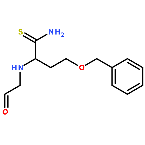 Butanethioamide, 2-(formylmethylamino)-4-(phenylmethoxy)-, (±)-