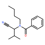 Benzamide, N-butyl-N-(1-cyano-2-methylpropyl)-, (±)-