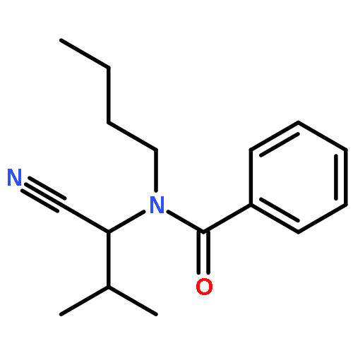 Benzamide, N-butyl-N-(1-cyano-2-methylpropyl)-, (±)-