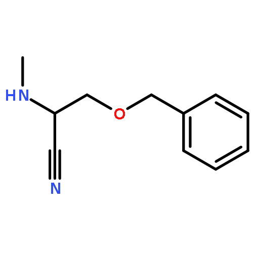 Propanenitrile, 2-(methylamino)-3-(phenylmethoxy)-, (±)-