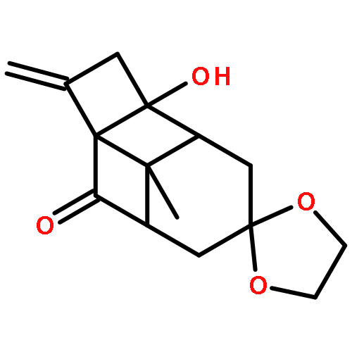 Spiro[1,3-dioxolane-2,9'-tricyclo[5.3.1.02,5]undecan]-6'-one, 2'-hydroxy-11',11'-dimethyl-4'-methylene-