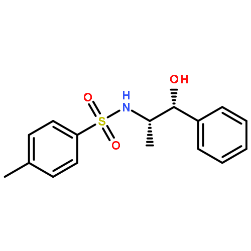 Benzenesulfonamide, N-[(1S,2R)-2-hydroxy-1-methyl-2-phenylethyl]-4-methyl-