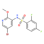 N-(5-Bromo-2-methoxypyridin-3-yl)-2,4-difluorobenzenesulfonamide