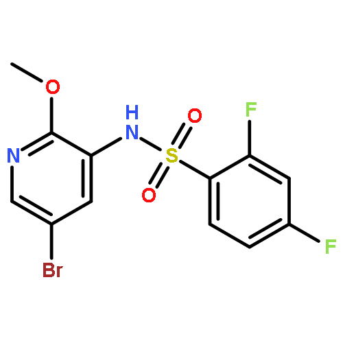 N-(5-Bromo-2-methoxypyridin-3-yl)-2,4-difluorobenzenesulfonamide