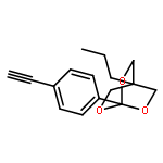 1-(4-ethynylphenyl)-4-propyl-2,6,7-trioxabicyclo(2.2.2)octane