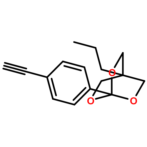 1-(4-ethynylphenyl)-4-propyl-2,6,7-trioxabicyclo(2.2.2)octane