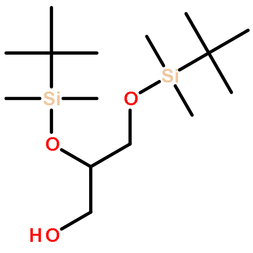 1-Propanol, 2,3-bis[[(1,1-dimethylethyl)dimethylsilyl]oxy]-