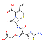 (6R,7S)-7-[[(2Z)-2-(2-AMINO-1,3-THIAZOL-4-YL)-2-(CARBOXYMETHOXYIMINO)ACETYL]AMINO]-3-ETHENYL-8-OXO-5-THIA-1-AZABICYCLO[4.2.0]OCT-2-ENE-2-CARBOXYLIC ACID