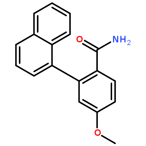 4-methoxy-2-(1-naphthyl)benzamide