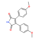 3,4-bis(4-methoxyphenyl)pyrrole-2,5-dione