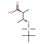 Butanoic acid, 3-[[(1,1-dimethylethyl)dimethylsilyl]oxy]-2-methyl-, (2R,3R)-