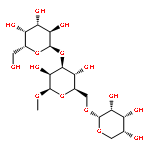 (2R,3S,4S,5S,6R)-2-[(2S,3S,4S,5R,6R)-3,5-dihydroxy-2-methoxy-6-[[(2R,3S,4S,5R)-3,4,5-trihydroxyoxan-2-yl]oxymethyl]oxan-4-yl]oxy-6-(hydroxymethyl)oxane-3,4,5-triol