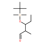 Pentanal, 3-[[(1,1-dimethylethyl)dimethylsilyl]oxy]-2-methyl-, (2R,3S)-