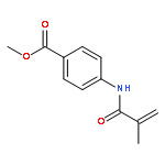 Methyl 4-(2-methylprop-2-enoylamino)benzoate