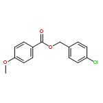 (4-chlorophenyl)methyl 4-methoxybenzoate