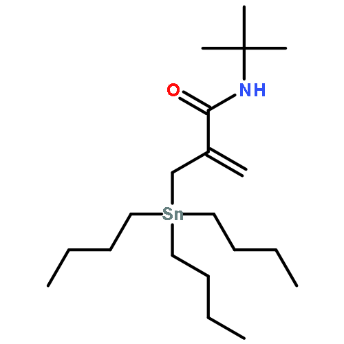 2-Propenamide, N-(1,1-dimethylethyl)-2-[(tributylstannyl)methyl]-