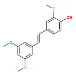 Phenol,4-[(1E)-2-(3,5-dimethoxyphenyl)ethenyl]-2-methoxy-