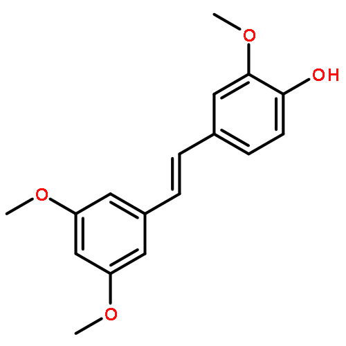 Phenol,4-[(1E)-2-(3,5-dimethoxyphenyl)ethenyl]-2-methoxy-