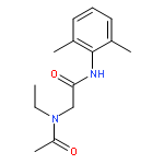 Acetamide, N-[2-[(2,6-dimethylphenyl)amino]-2-oxoethyl]-N-ethyl-