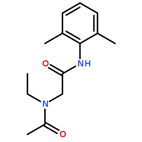 Acetamide, N-[2-[(2,6-dimethylphenyl)amino]-2-oxoethyl]-N-ethyl-