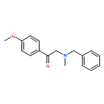 2-[benzyl(methyl)amino]-1-(4-methoxyphenyl)ethanone