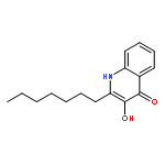 2-Heptyl-3-hydroxyquinolin-4(1H)-one