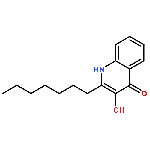 2-Heptyl-3-hydroxyquinolin-4(1H)-one