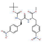 L-Phenylalanine, N-[N-[(1,1-dimethylethoxy)carbonyl]-4-nitro-D-phenylalanyl]-4-nitro-, methyl ester