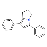 1H-Pyrrolizine, 2,3-dihydro-5,7-diphenyl-