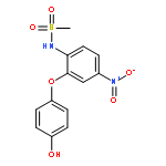 Methanesulfonamide,N-[2-(4-hydroxyphenoxy)-4-nitrophenyl]-