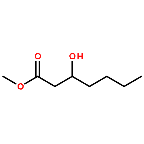 Heptanoic acid, 3-hydroxy-, methyl ester, (3R)-