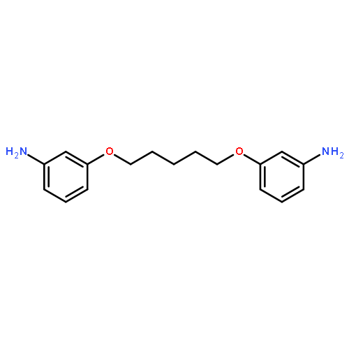 Benzenamine, 3,3'-[1,5-pentanediylbis(oxy)]bis-