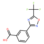 3-(5-(Trifluoromethyl)-1,2,4-oxadiazol-3-yl)benzoic acid