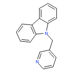 9H-Carbazole, 9-(3-pyridinylmethyl)-