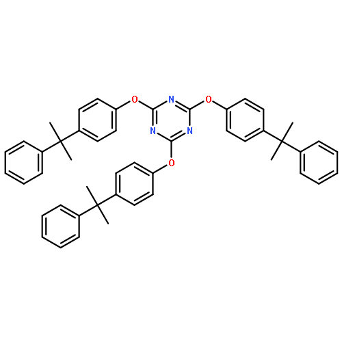 1,3,5-Triazine, 2,4,6-tris[4-(1-methyl-1-phenylethyl)phenoxy]-