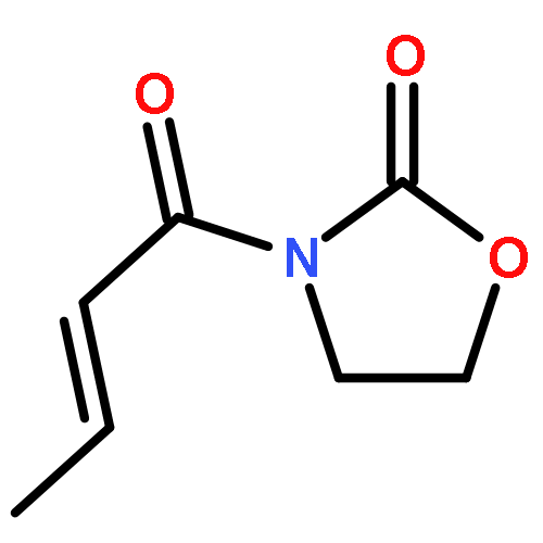 3-[(e)-2-butenoyl]-1,3-oxazolidin-2-one