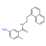 5-amino-2-methyl-n-(2-naphthalen-1-ylethyl)benzamide