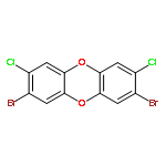 2,8-dibromo-3,7-dichlorooxanthrene