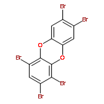 1,2,4,7,8-pentabromooxanthrene