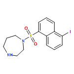 1H-1,4-Diazepine,hexahydro-1-[(5-iodo-1-naphthalenyl)sulfonyl]-