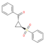 Methanone, phenyl[(1R,2S)-2-(phenylsulfonyl)cyclopropyl]-, rel-