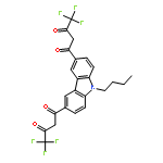 1,3-BUTANEDIONE, 1,1'-(9-BUTYL-9H-CARBAZOLE-3,6-DIYL)BIS[4,4,4-TRIFLUORO-