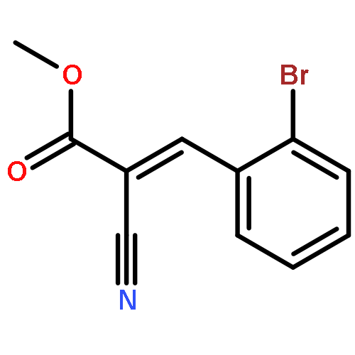 2-Propenoic acid,3-(2-bromophenyl)-2-cyano-, methyl ester